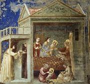 The Birth of the Virgin GIOTTO di Bondone